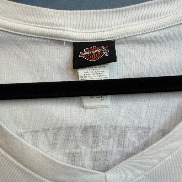 Harley-Davidson Aman Jordan White Tee - Picture 2 of 7